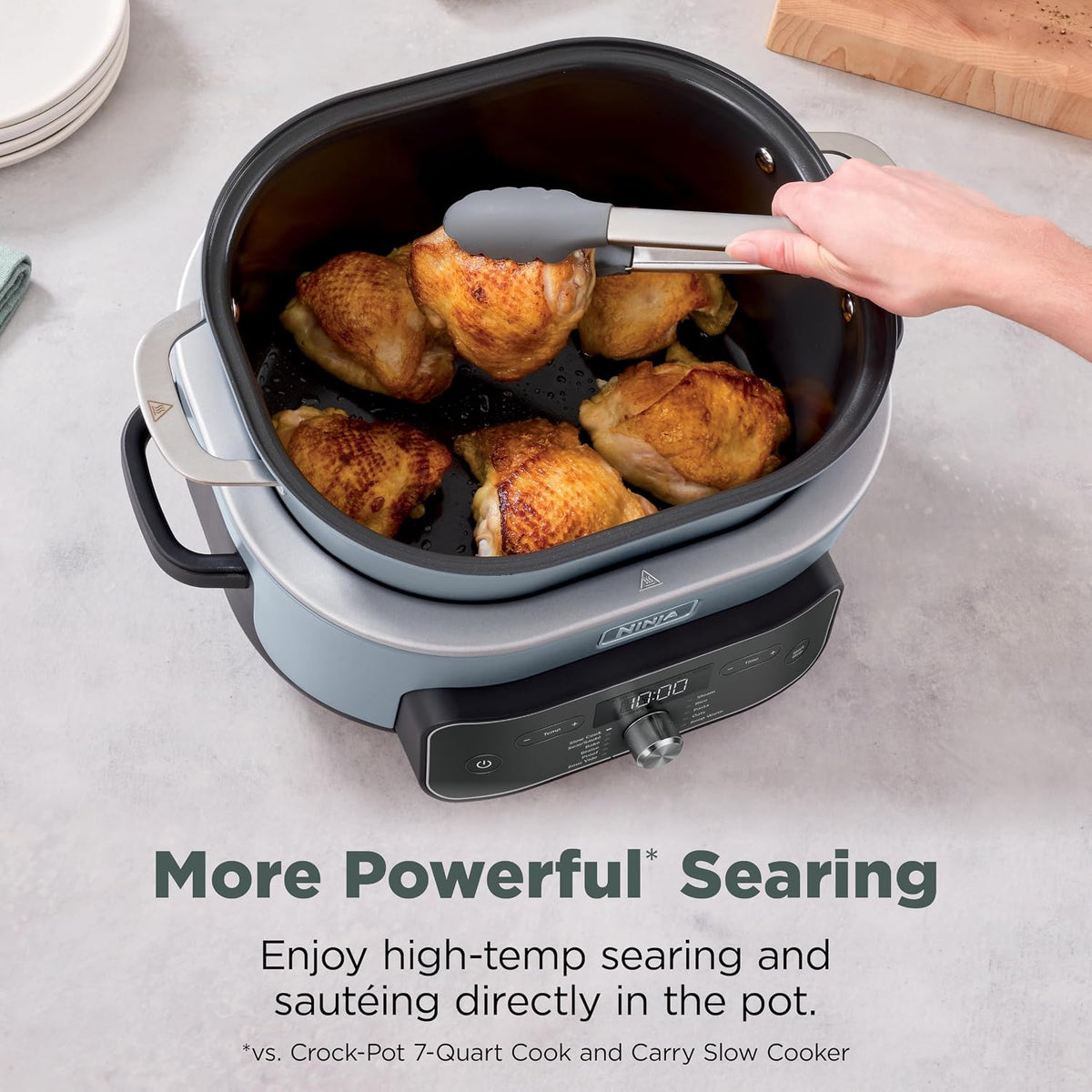Ninja® PossibleCooker™ PRO Plus 11-in-1, 8.5-qt, Trace Blue, MC2002BL