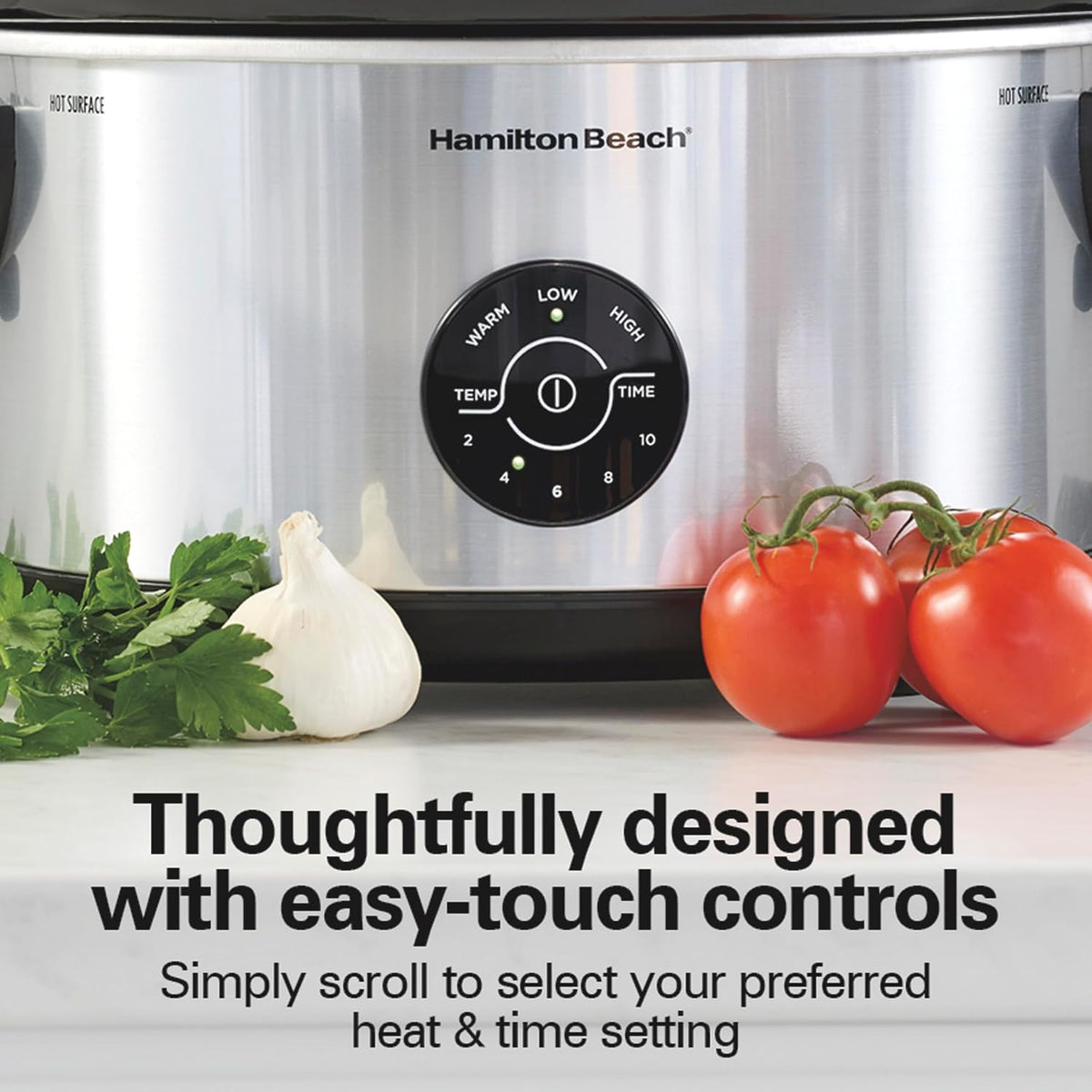 Hamilton Beach 7 Quart Stay or Go Portable Programmable Slow Cooker