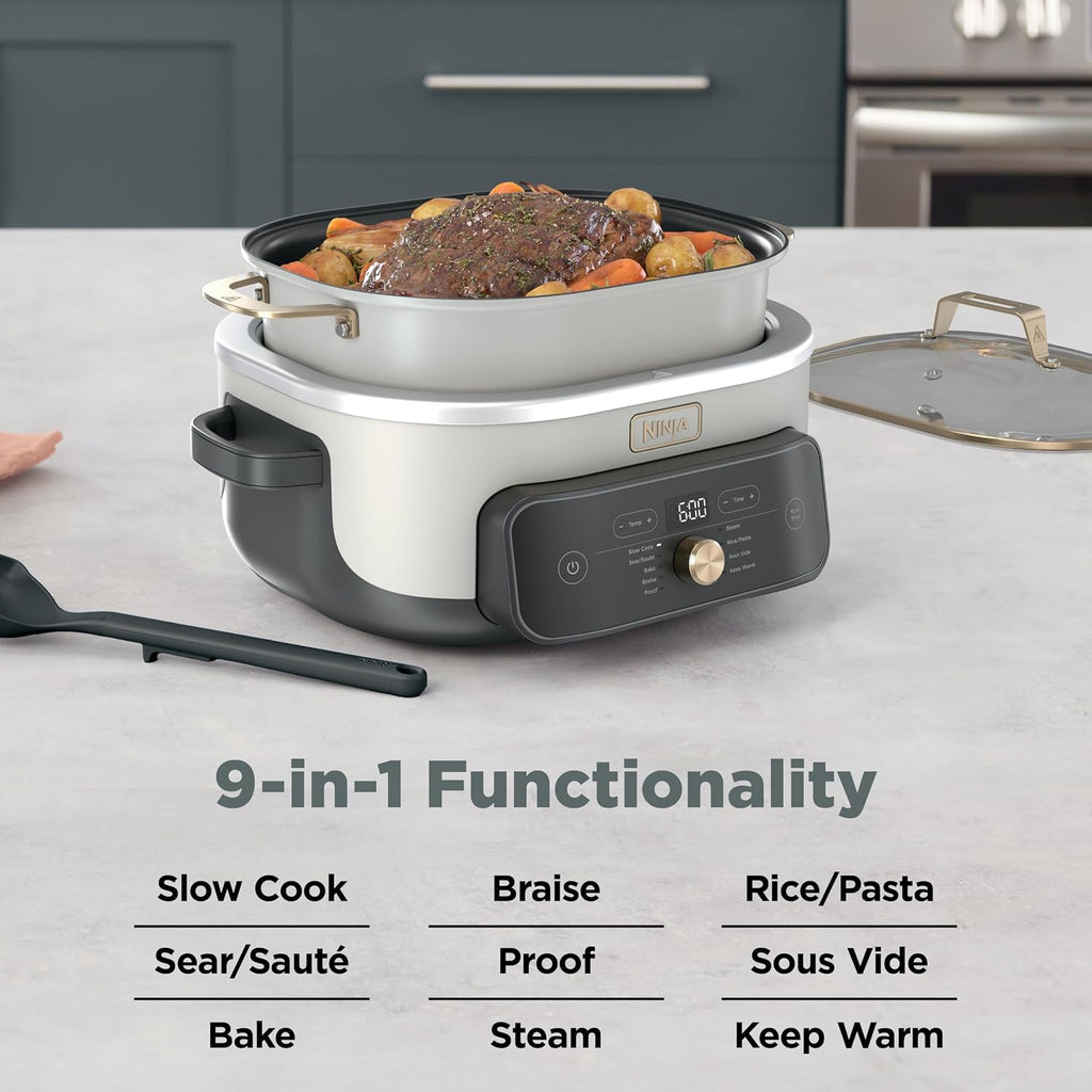 Ninja® PossibleCooker™ PRO Plus, 8.5-qt, Amazon Exclusive Bone & Champagne