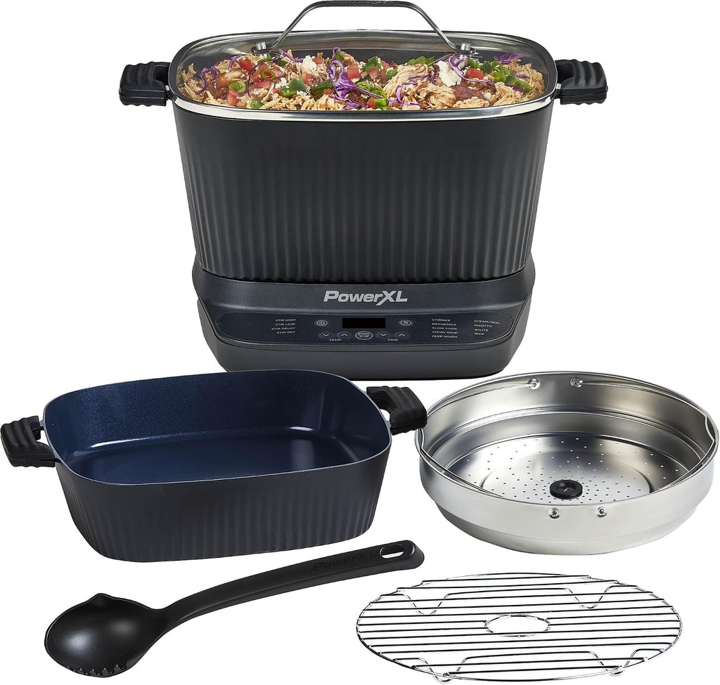 STIRMAX DELUXE 7.5QT Digital Multi-Cooker with Auto Stir