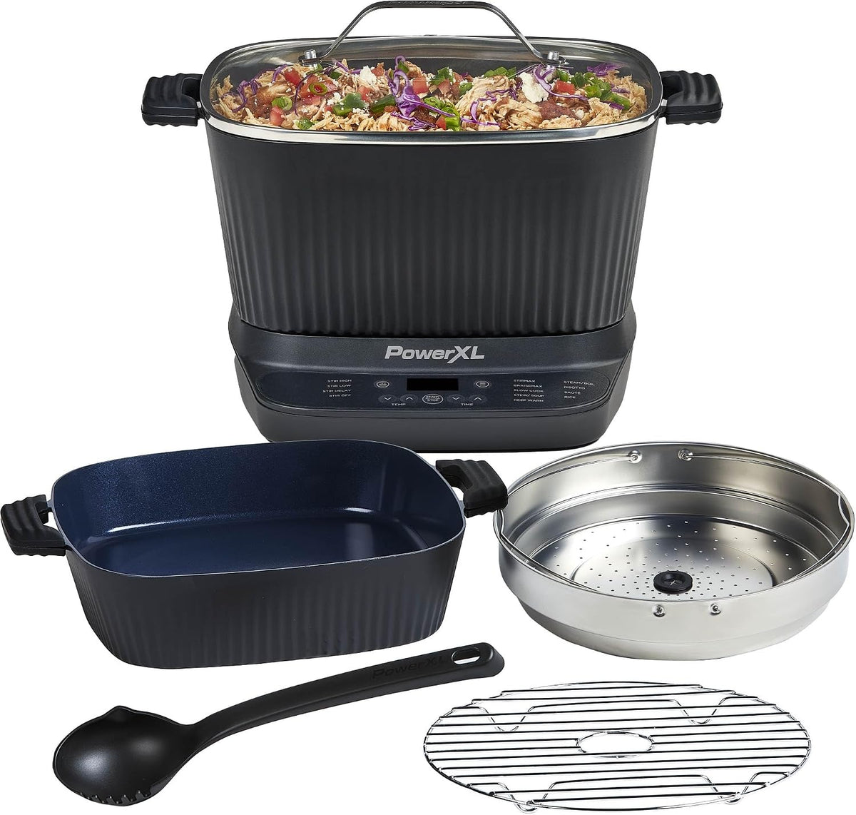 STIRMAX DELUXE 7.5QT Digital Multi-Cooker with Auto Stir