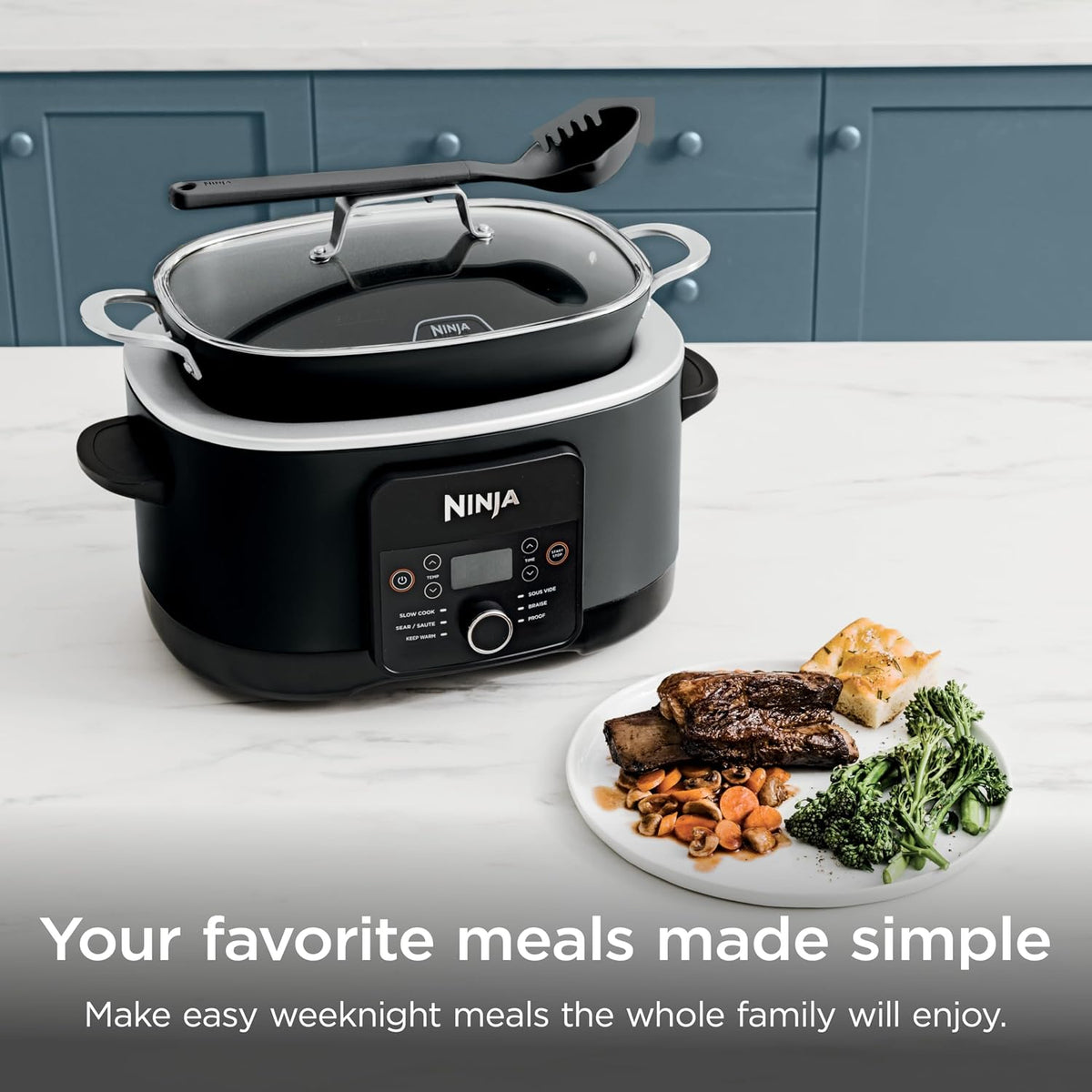 Ninja® PossibleCooker™ PLUS 6-in-1, 8.5-qt, Black, MC1010