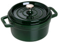 STAUB Cast Iron Round Cocotte, Dutch Oven, 2.75-quart, serves 2-3, Made in France, Cherry