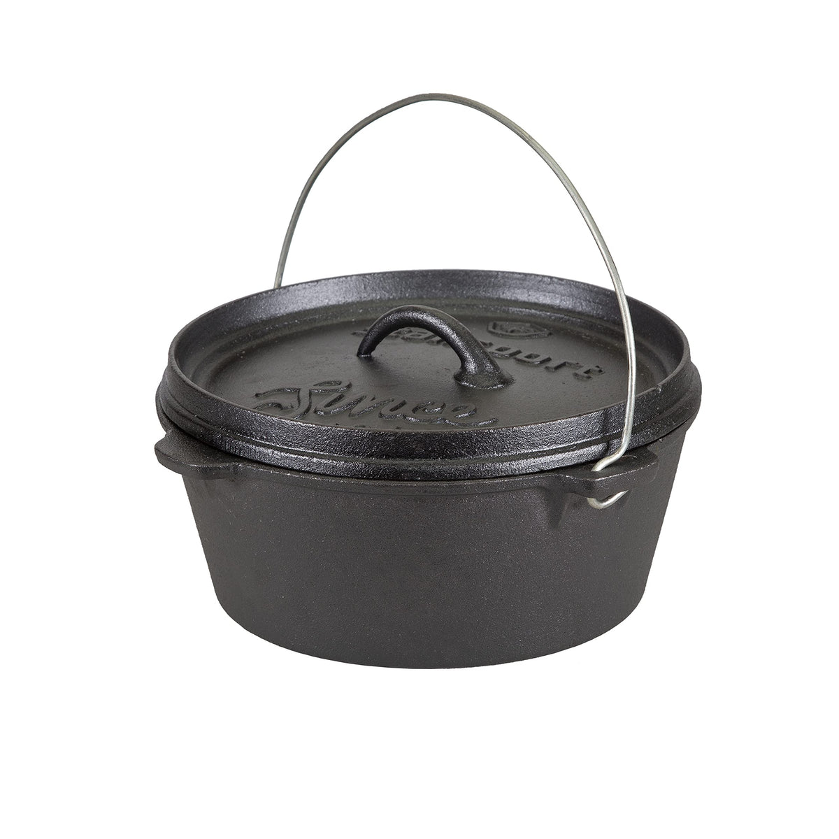 Stansport Pre-Seasoned Cast Iron Dutch Oven