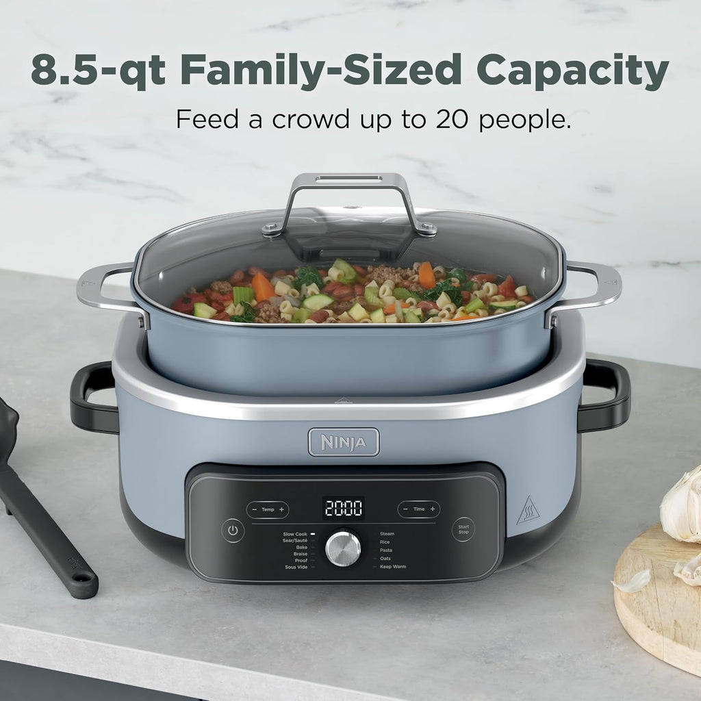 Ninja® PossibleCooker™ PRO Plus 11-in-1, 8.5-qt, Trace Blue, MC2002BL