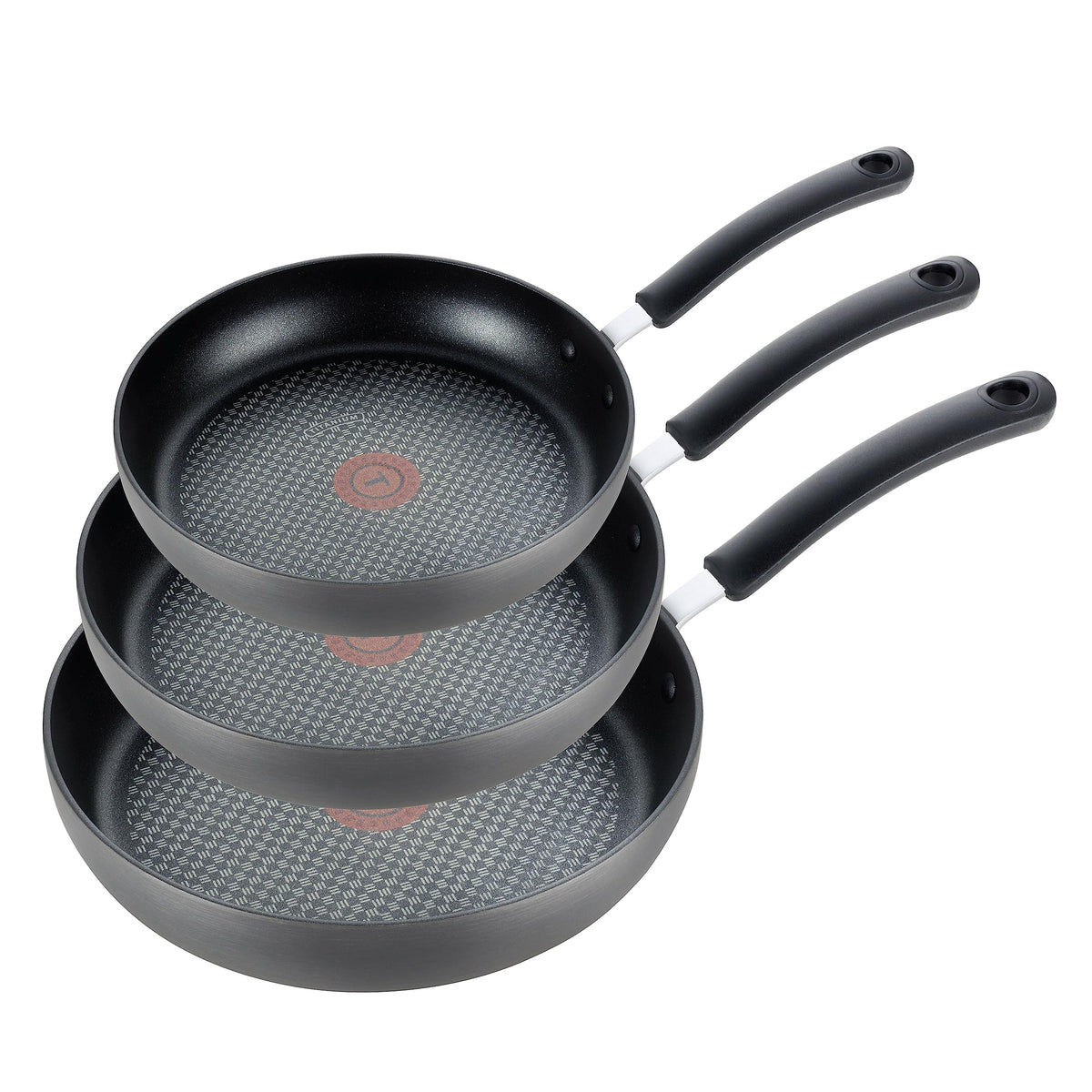 T-Fal Ultimate Hard Anodized Nonstick Fry Pan, 10 in with Lid, Onyx