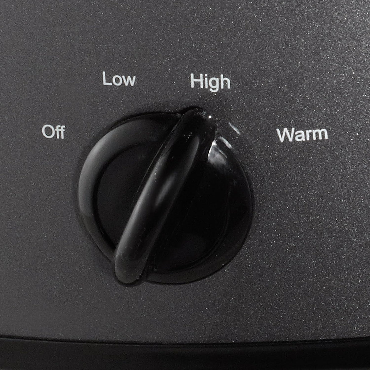 Crock-Pot 7-Quart Manual Slow Cooker, Family Size Serves 8+ People & Fits 6-lb Roast, Removable Stoneware with Warming Setting, Dishwasher Safe for Easy Cleanup, Charcoal